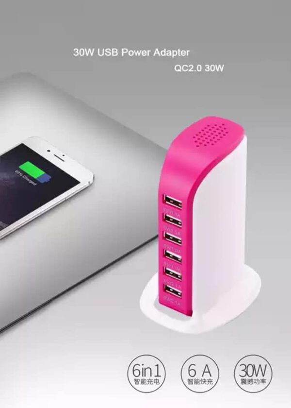 תחנת טעינה מפצלת - USB - Image 6