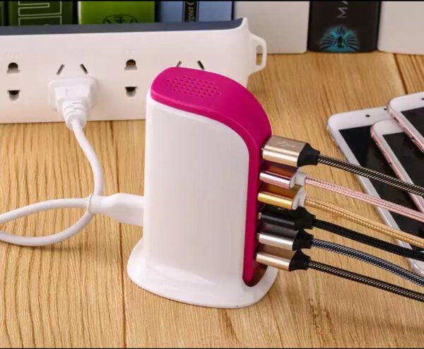 מטען usb רב שקע