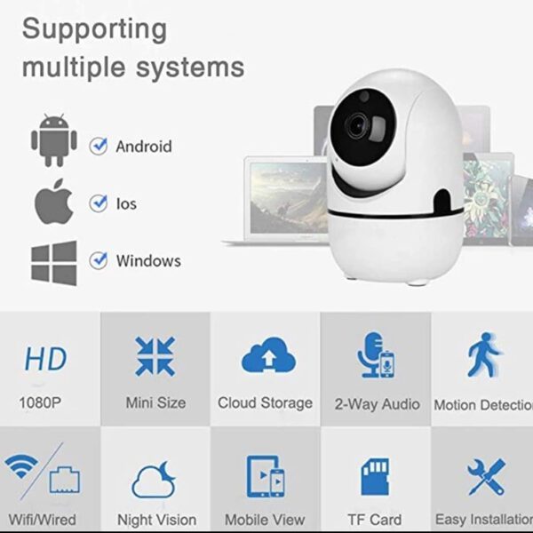 ⁦מצלמת hd לבית  wi fi  עם אפליקציה⁩ – תמונה ⁦4⁩