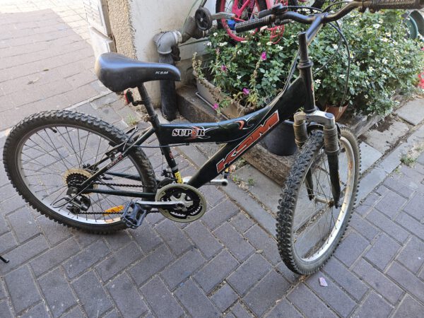 אופני הרים,זנב קשיח,חברה:KSM,מידה 24.